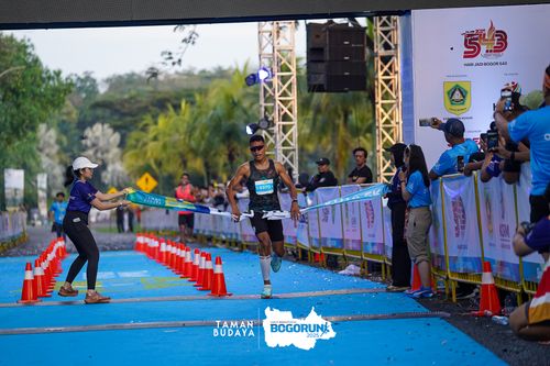 Race photo from Taman Budaya x BOGORUN 2025