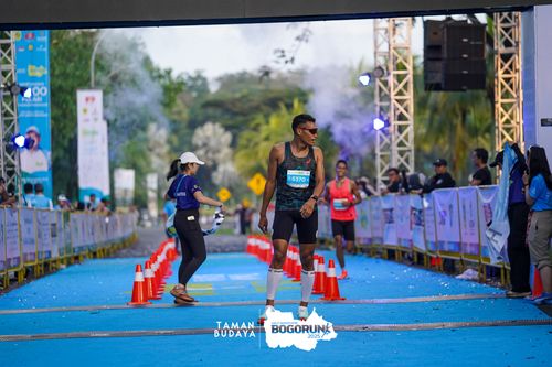 Race photo from Taman Budaya x BOGORUN 2025