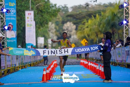 Race photo from Taman Budaya x BOGORUN 2025