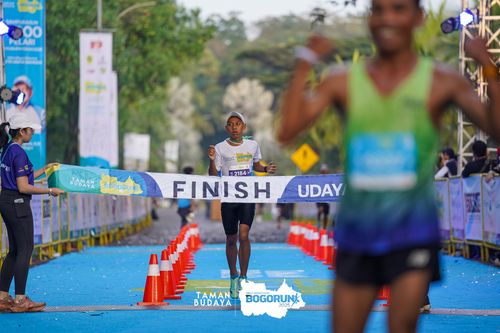 Race photo from Taman Budaya x BOGORUN 2025