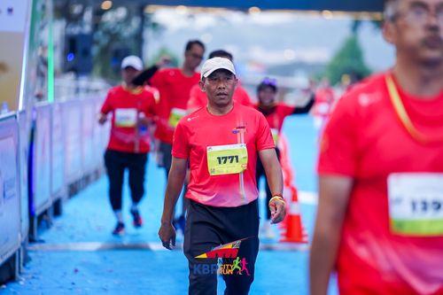 Race photo from CISANGKAN KBP CITY RUN 2025