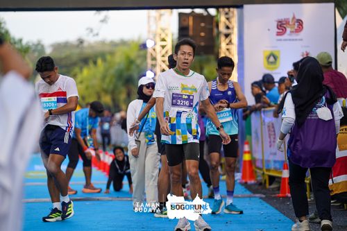 Race photo from Taman Budaya x BOGORUN 2025