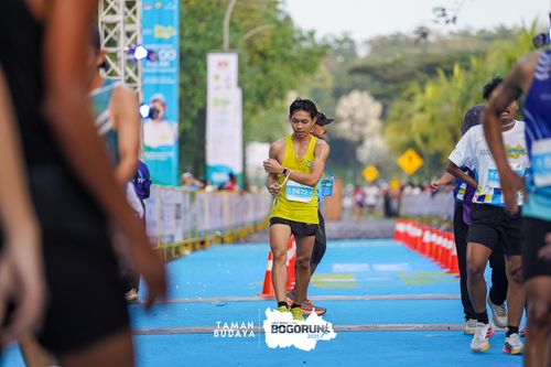 Race photo from Taman Budaya x BOGORUN 2025