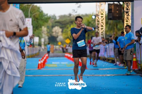 Race photo from Taman Budaya x BOGORUN 2025