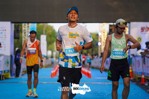 Race photo from Taman Budaya x BOGORUN 2025