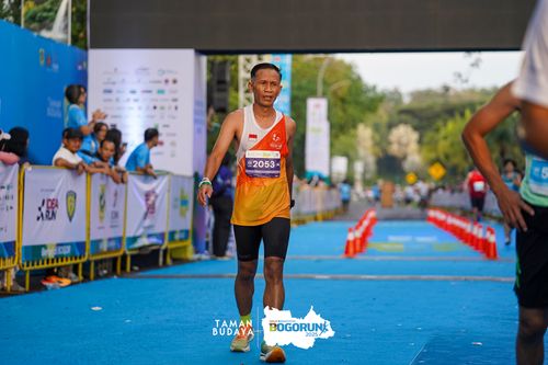 Race photo from Taman Budaya x BOGORUN 2025