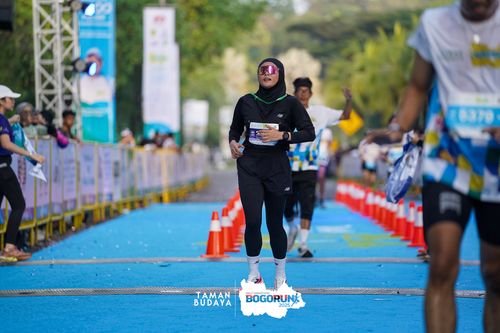 Race photo from Taman Budaya x BOGORUN 2025