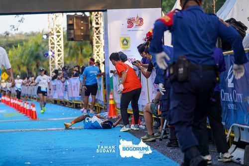 Race photo from Taman Budaya x BOGORUN 2025