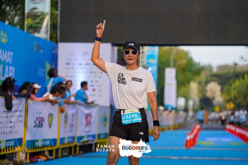 Race photo from Taman Budaya x BOGORUN 2025