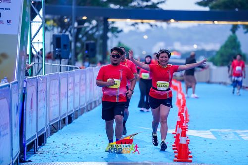 Race photo from CISANGKAN KBP CITY RUN 2025