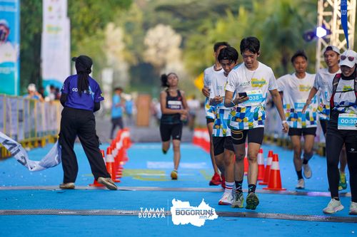 Race photo from Taman Budaya x BOGORUN 2025