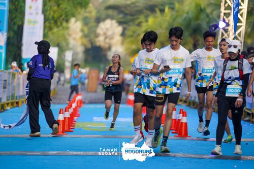 Race photo from Taman Budaya x BOGORUN 2025