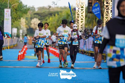 Race photo from Taman Budaya x BOGORUN 2025