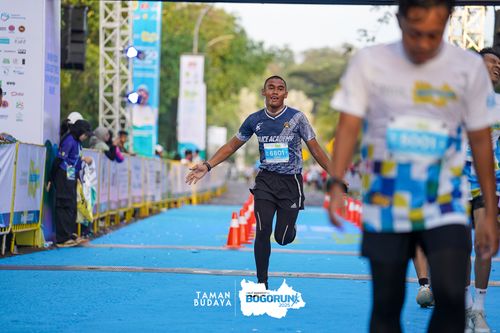 Race photo from Taman Budaya x BOGORUN 2025