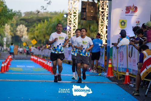 Race photo from Taman Budaya x BOGORUN 2025