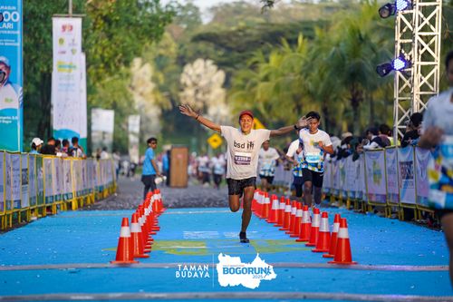 Race photo from Taman Budaya x BOGORUN 2025