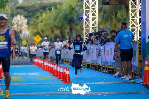 Race photo from Taman Budaya x BOGORUN 2025
