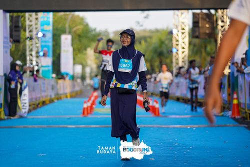 Race photo from Taman Budaya x BOGORUN 2025
