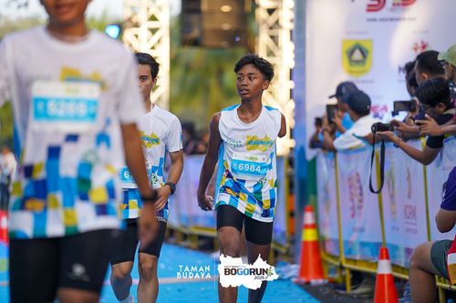 Race photo from Taman Budaya x BOGORUN 2025