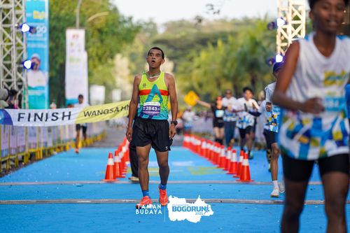 Race photo from Taman Budaya x BOGORUN 2025