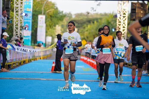 Race photo from Taman Budaya x BOGORUN 2025