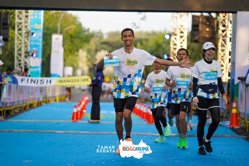 Race photo from Taman Budaya x BOGORUN 2025