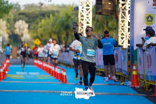 Race photo from Taman Budaya x BOGORUN 2025
