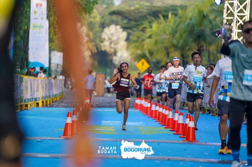 Race photo from Taman Budaya x BOGORUN 2025