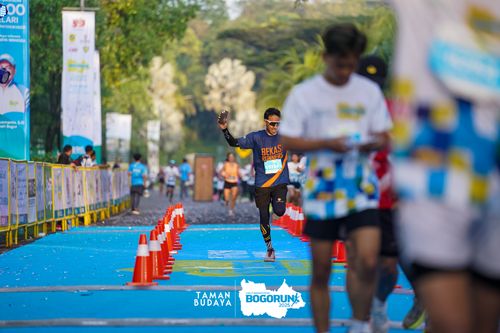 Race photo from Taman Budaya x BOGORUN 2025