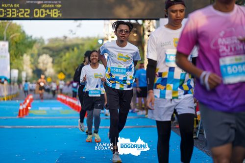 Race photo from Taman Budaya x BOGORUN 2025