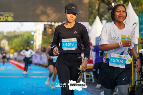 Race photo from Taman Budaya x BOGORUN 2025