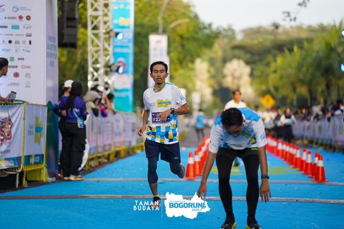 Race photo from Taman Budaya x BOGORUN 2025