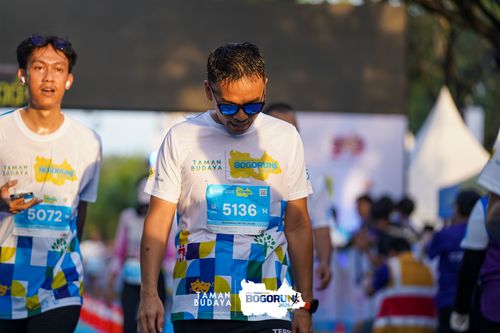 Race photo from Taman Budaya x BOGORUN 2025