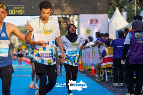 Race photo from Taman Budaya x BOGORUN 2025