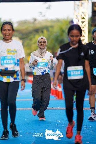 Race photo from Taman Budaya x BOGORUN 2025