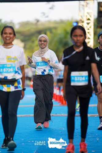 Race photo from Taman Budaya x BOGORUN 2025