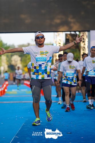 Race photo from Taman Budaya x BOGORUN 2025
