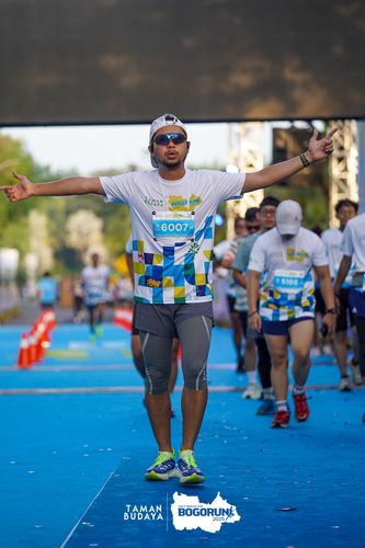 Race photo from Taman Budaya x BOGORUN 2025