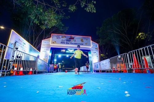 Race photo from CISANGKAN KBP CITY RUN 2025