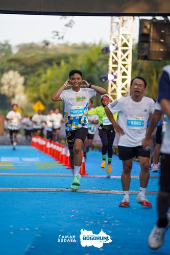 Race photo from Taman Budaya x BOGORUN 2025