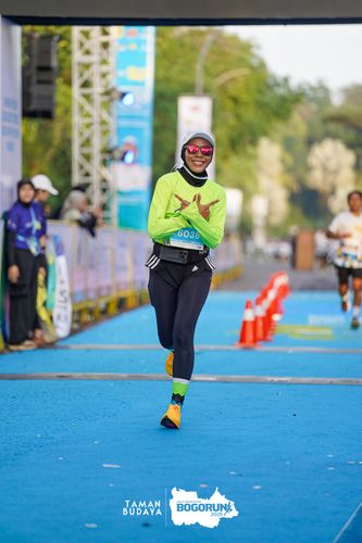 Race photo from Taman Budaya x BOGORUN 2025