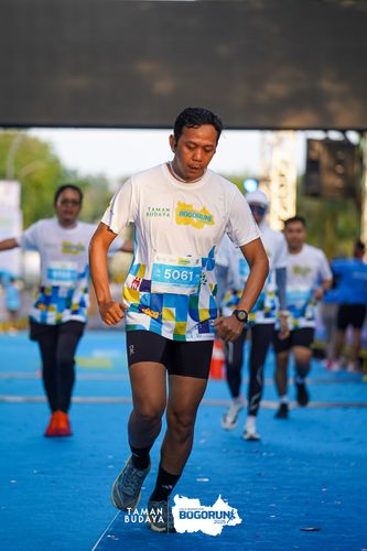 Race photo from Taman Budaya x BOGORUN 2025