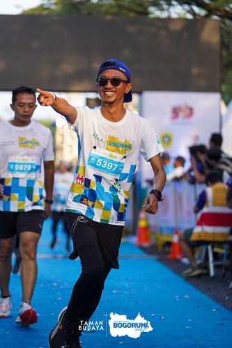 Race photo from Taman Budaya x BOGORUN 2025
