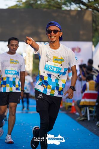 Race photo from Taman Budaya x BOGORUN 2025