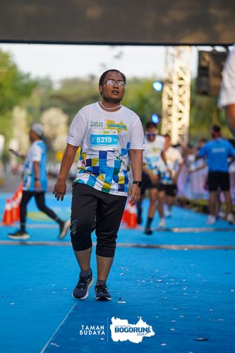Race photo from Taman Budaya x BOGORUN 2025