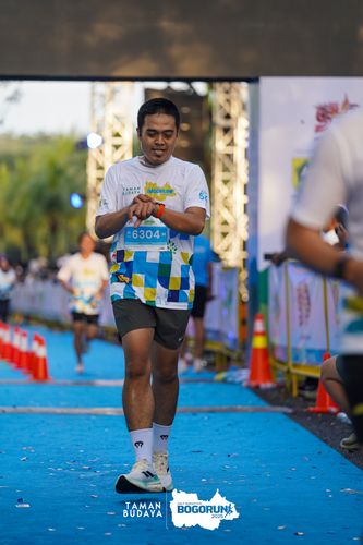 Race photo from Taman Budaya x BOGORUN 2025