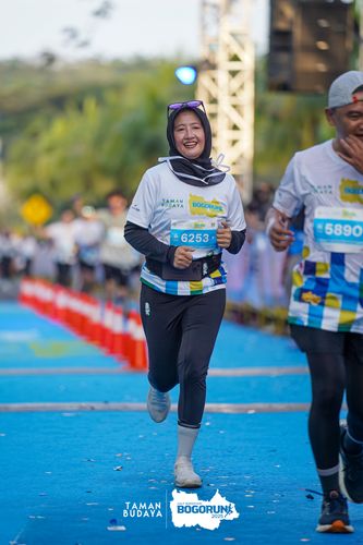 Race photo from Taman Budaya x BOGORUN 2025
