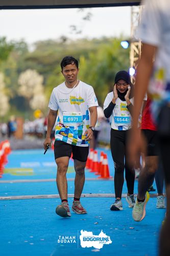 Race photo from Taman Budaya x BOGORUN 2025