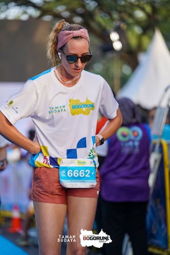 Race photo from Taman Budaya x BOGORUN 2025
