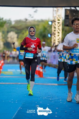 Race photo from Taman Budaya x BOGORUN 2025